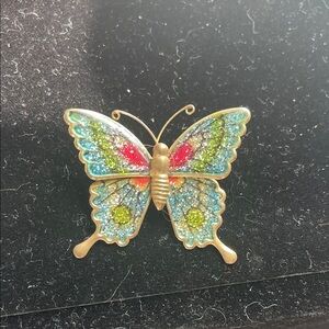 Butterfly brooch